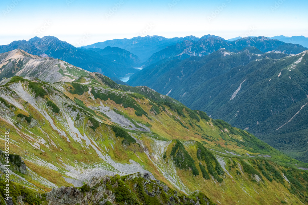 Obraz premium 綺麗な山の色