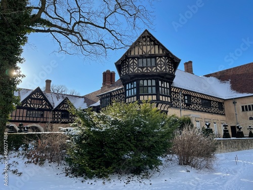 Schloss Cecilienhof Potsdam im Schnee photo