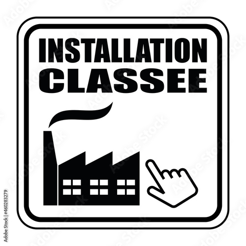 Logo installation classée.