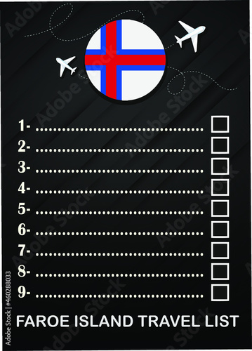 Faroe Islands travel list brochure 