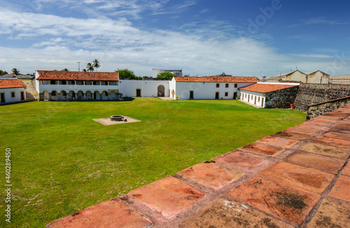 Wallpaper Mural Cabedelo, next to Joao Pessoa, Paraiba, Brazil on May 11, 2005. Fortress of Santa Catarina. Torontodigital.ca