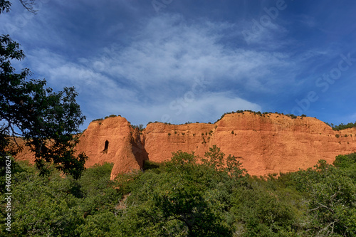 antiguas minas de oro romanas de las Médulas en la comarca de el Bierzo, España