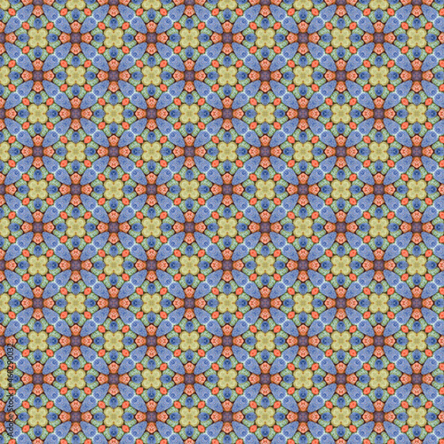 Beautiful Patterns background. suitable for wall decoration or patterns on objects. Look like colorful gems.