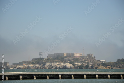 Die Insel Alcatraz in der San Francisco Bay, Kalifornien © Ulf