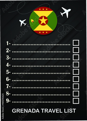 Grenada travel list brochure 