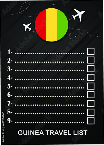 guinea travel list brochure 