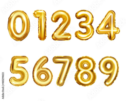 Balloon Numbers Set