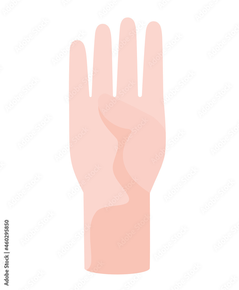 nice raised hand nice raised hand