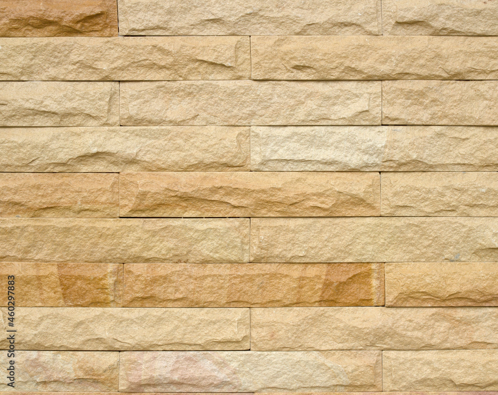 Fototapeta premium Sandstone wall background or texture