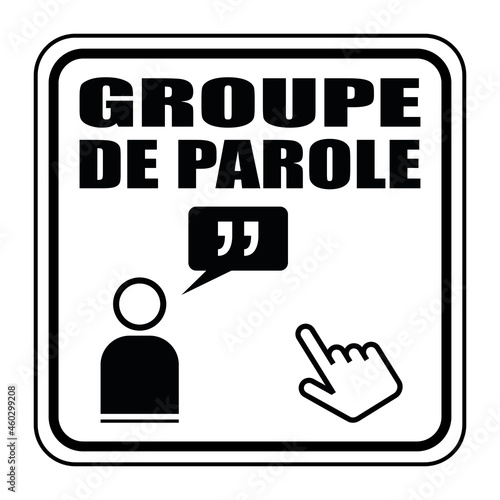 Logo groupe de parole.