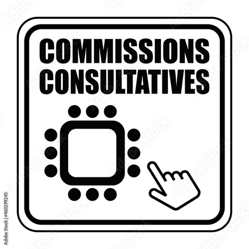 Logo commissions consultatives.