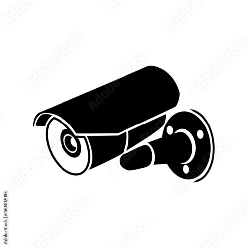 Observation CCTV camera icon. Surveillance camera