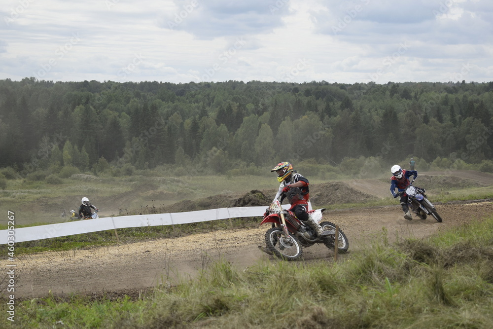 person riding a motorcycle