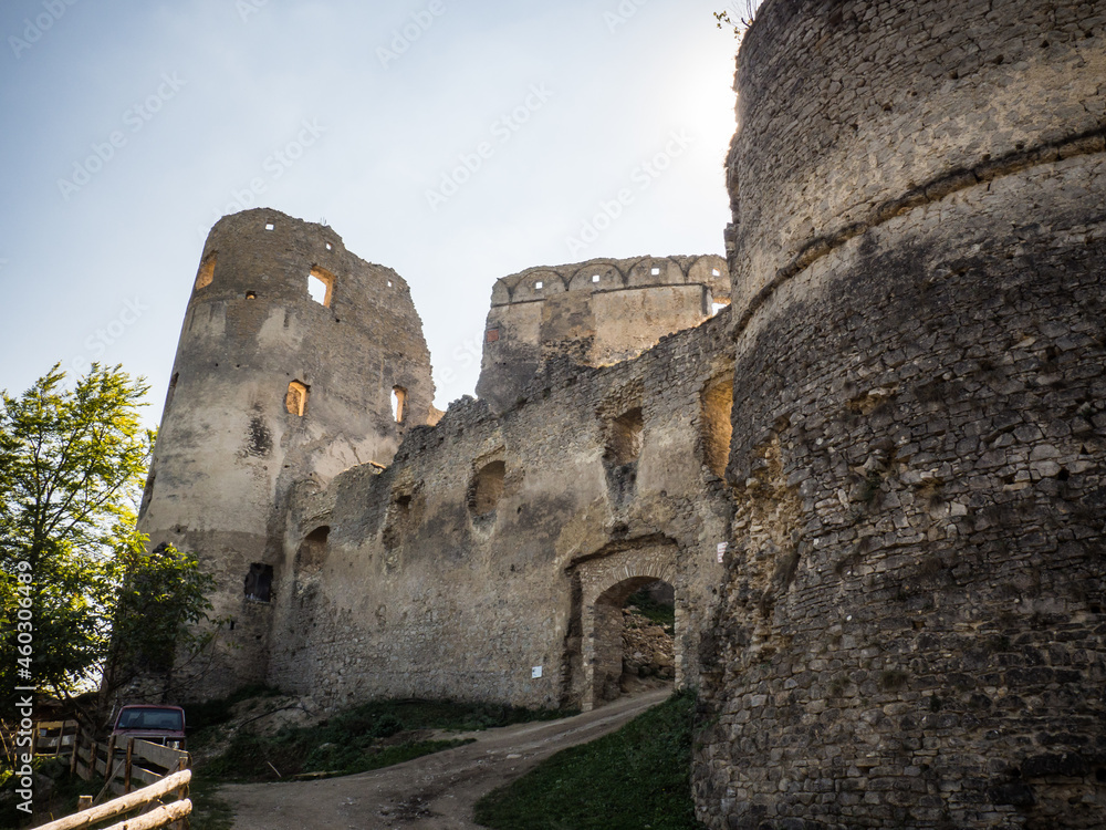 Ruins of Lietava medieval castle, Slovakia Ruins of Lietava medieval castle, Slovakia