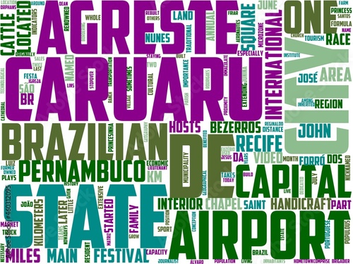 caruaru typography, wordcloud, wordart, caruaru,decoration,pernambuco,brazil,background