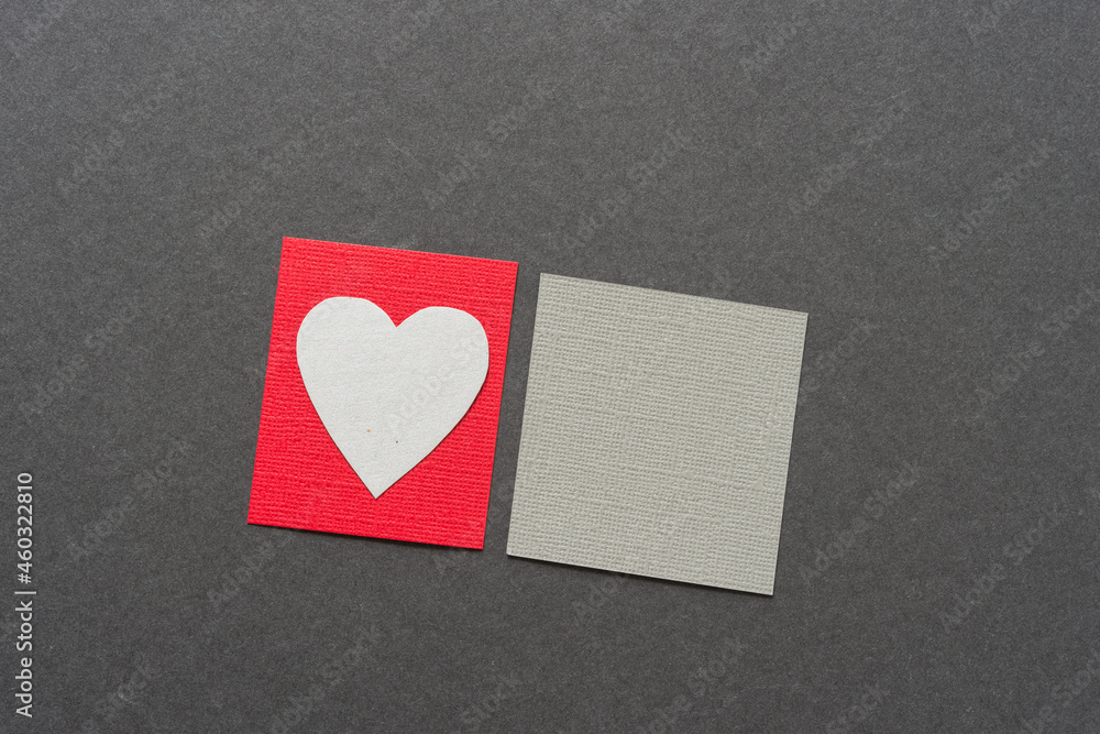 Obraz premium silver heart
