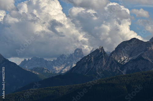 Monte delle Rondini and Daumkofel in front of the Cristallo