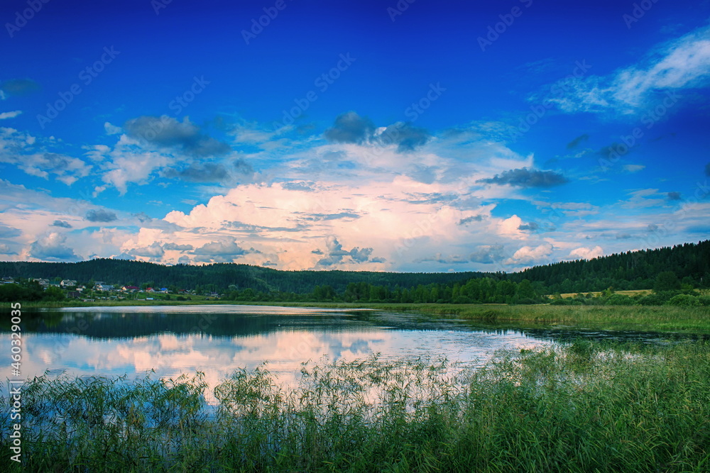 Fototapeta premium lake in the mountains