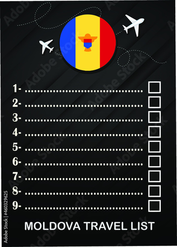 Moldova travel list brochure 