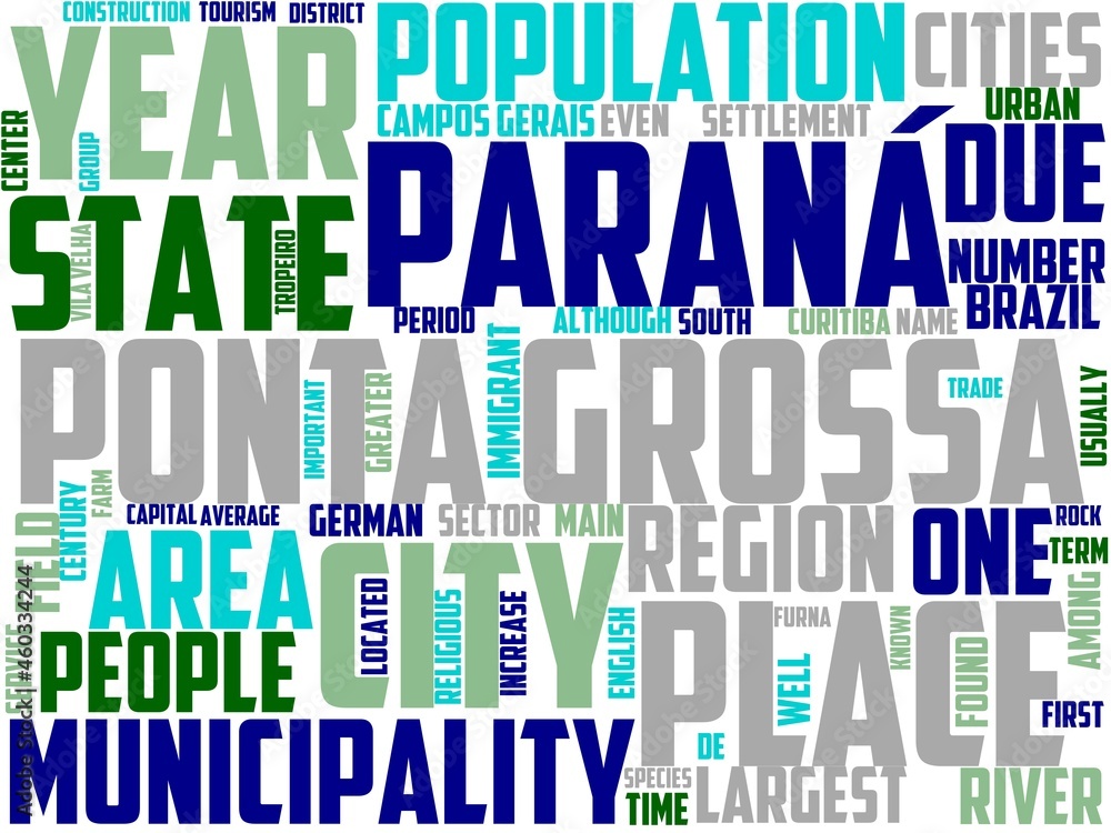 ponta grossa typography, wordcloud, wordart, ponta grossa typography, wordcloud, wordart,