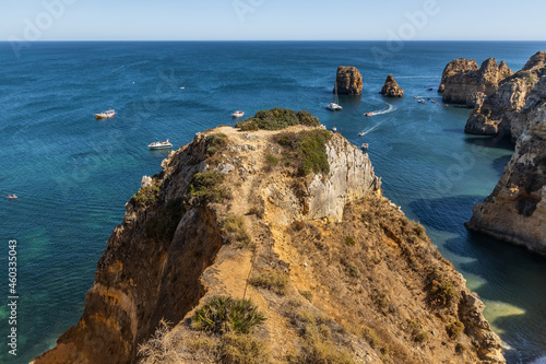 A ocean view to beach, Algarve region, Portugal © Tereza