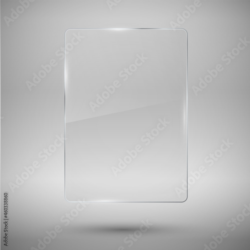 Glass framework. Vector illustration.