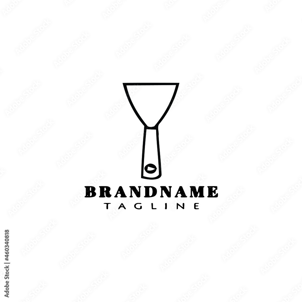 masonry tool logo cartoon icon design template black isolated vector masonry tool logo cartoon icon design template black isolated vector