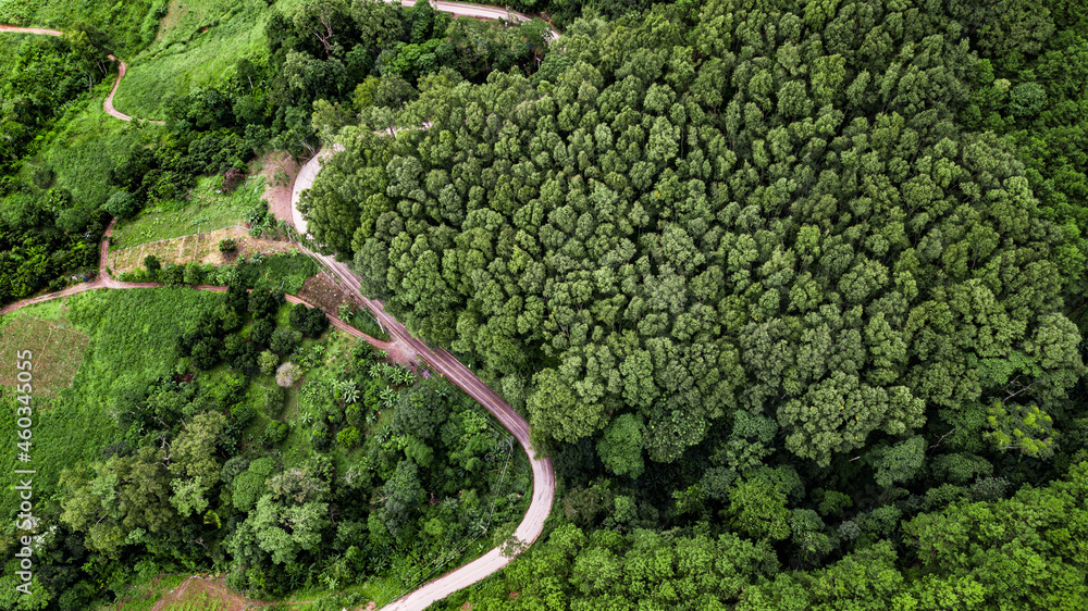 top view of Thailand. top view of Thailand.