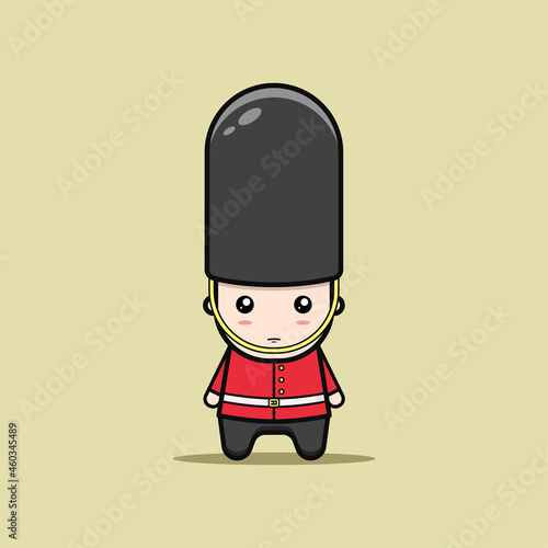 Little queens guard vector graphics