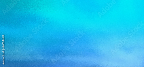 Aqua Blue Grunge scratched abstract painting background texture design.