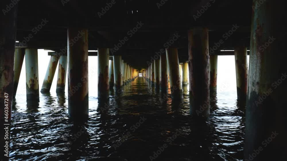 old wooden pier at Baltic sea (looping) old wooden pier at Baltic sea (looping)