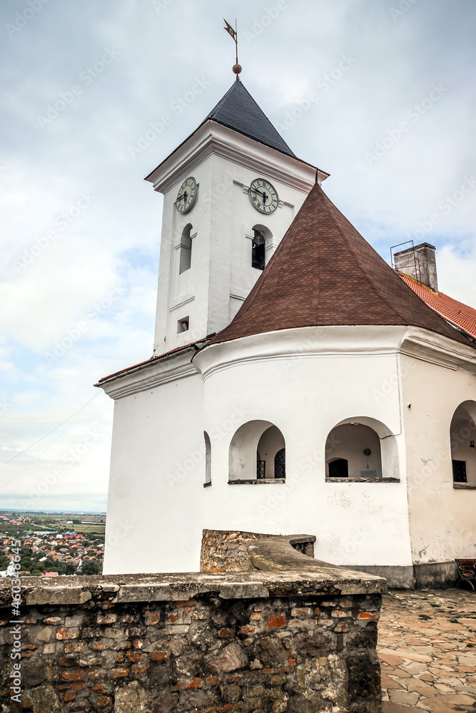UKRAINE. MUKACHEVO. 24 AUGUST 2021. Internal part of an ancient castle of UKRAINE. MUKACHEVO. 24 AUGUST 2021. Internal part of an ancient castle of