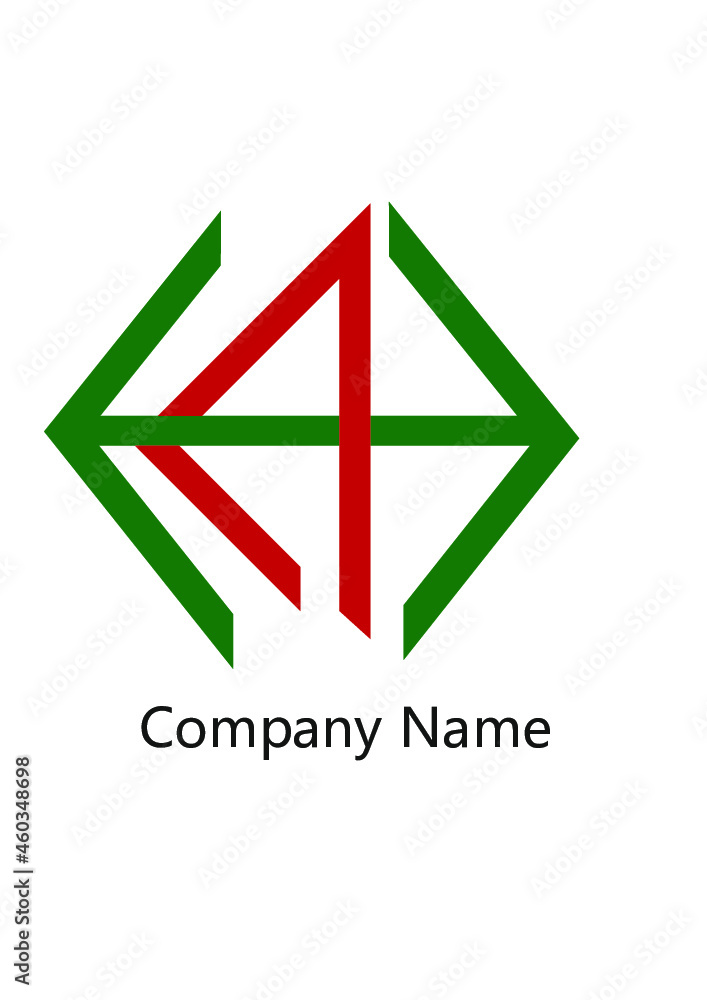 AH,HA,A,H abstract logo letters monograms. AH,HA,A,H abstract logo letters monograms.