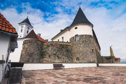 UKRAINE. MUKACHEVO. 24 AUGUST 2021. Internal part of an ancient castle of 