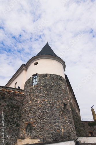 UKRAINE. MUKACHEVO. 24 AUGUST 2021. Internal part of an ancient castle of 