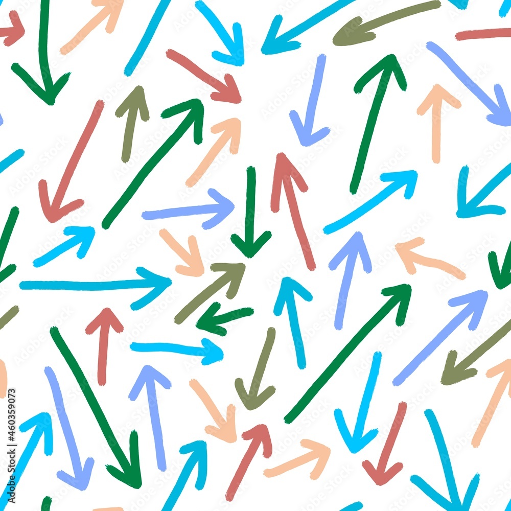 Seamless pattern with arrows Seamless pattern with arrows
