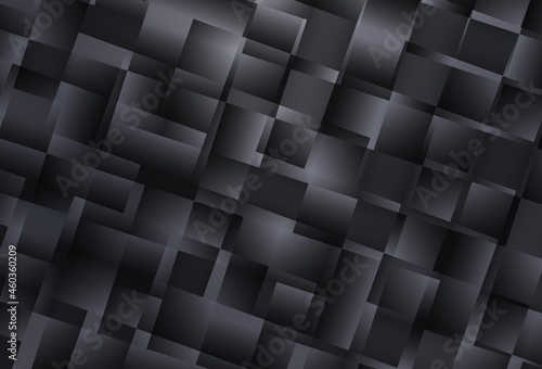 Light Gray vector background with rectangles. © smaria2015