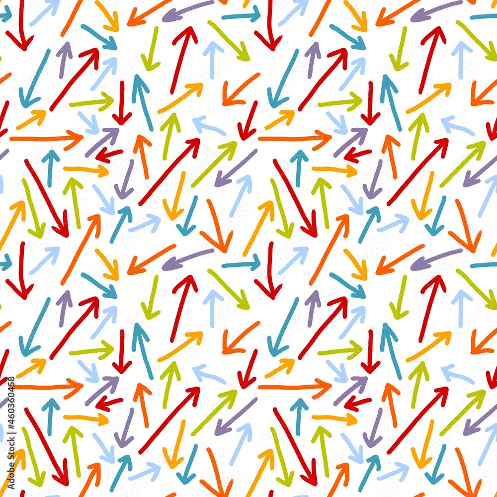 Seamless pattern with arrows Seamless pattern with arrows