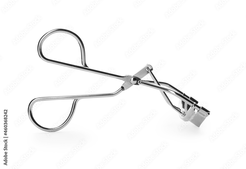 Eyelash curler isolated on white. Makeup tool Eyelash curler isolated on white. Makeup tool