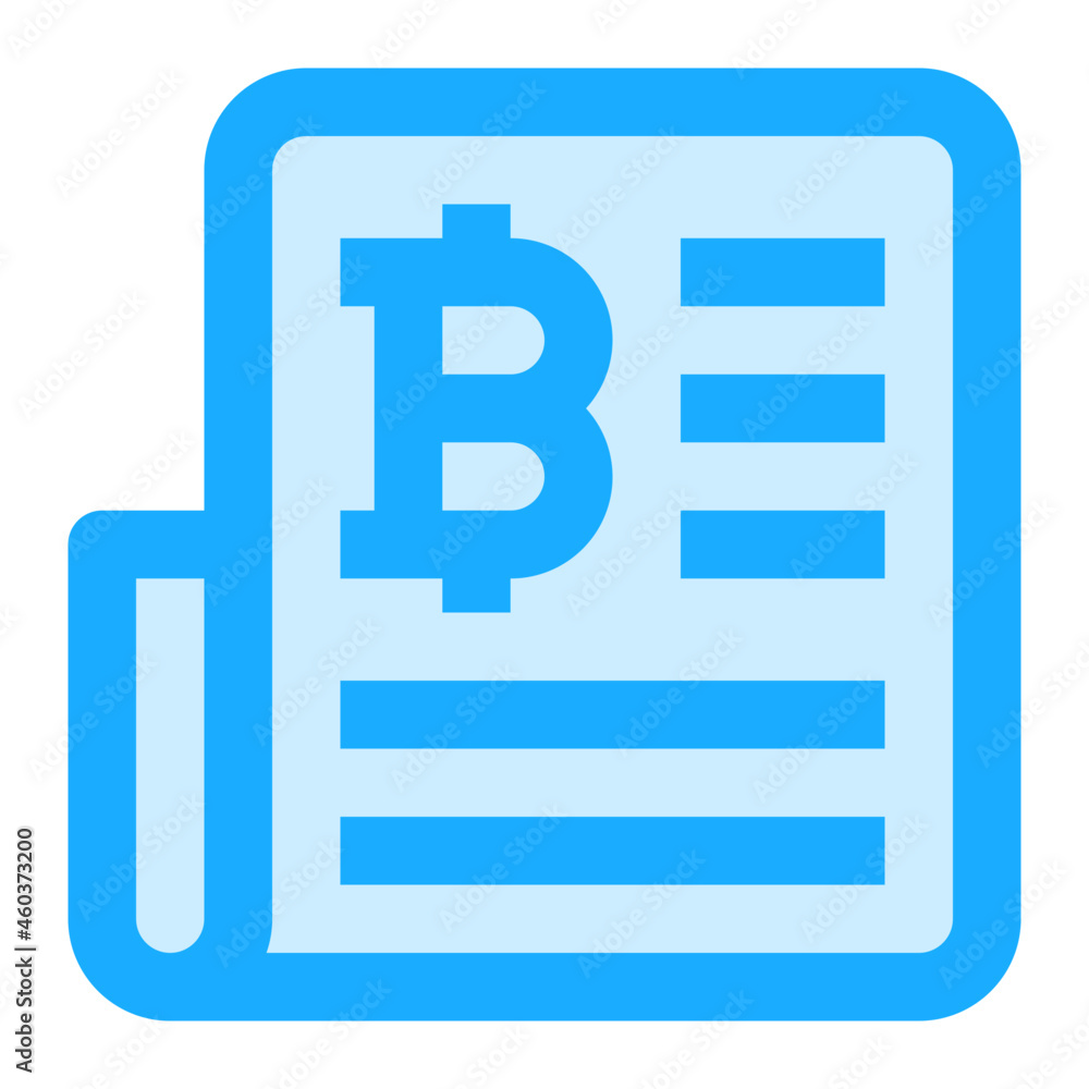 bitcoin news icon illustration bitcoin news icon illustration