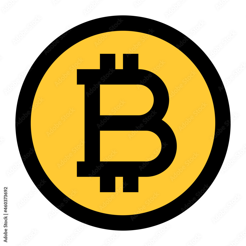 bitcoin icon illustration