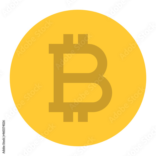 bitcoin icon illustration