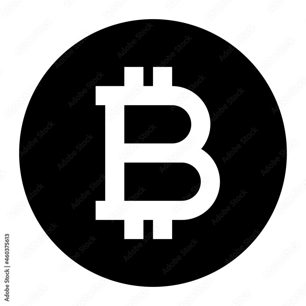 Obraz premium bitcoin icon illustration