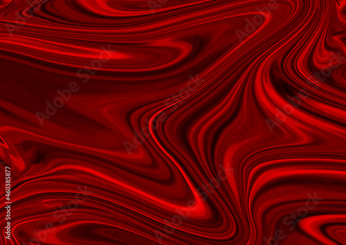 Wavy Red Silk Grunge Texture Elegant Satin Wallpaper Design Abstract Background