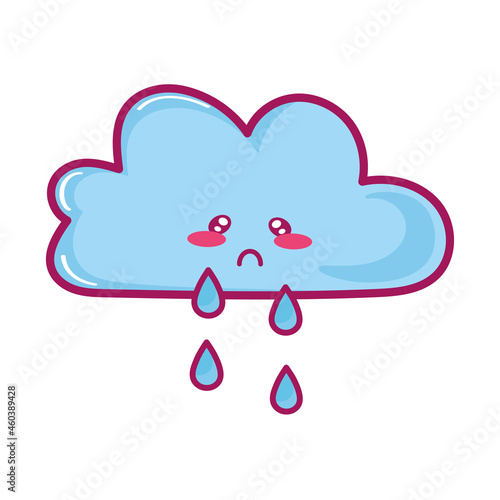 cloud crying kawaii