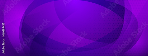 Abstract background made of dots and curves in purple colors