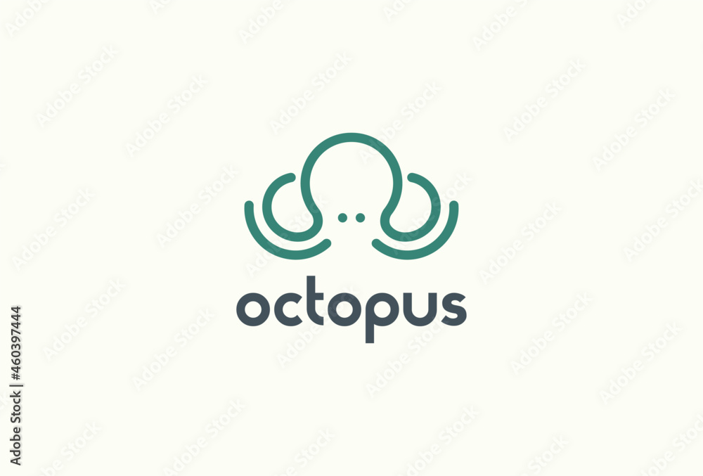 octopus line logo exclusive design inspiration octopus line logo exclusive design inspiration
