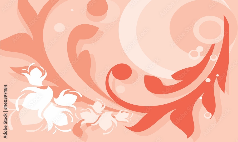 light pink background with flowers in it light pink background with flowers in it