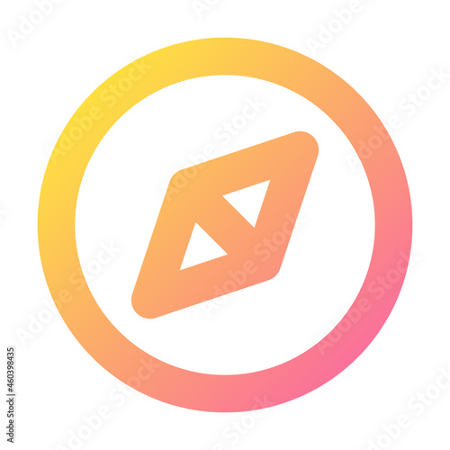 Free Download Compass Icon Illustration - GFXLoad