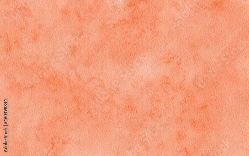 Watercolor Abstract Gradient Orange color Background Illustration